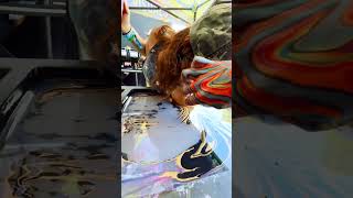 Golden Body Marbling Dip at Faster Horses Festival by BLVisuals [upl. by Enrique]