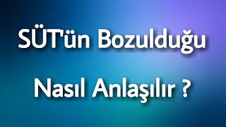 Sütün Ekşidiği Veya Bozulduğu Nasıl Anlaşılır  Ne Kadar Sürede Bozulur [upl. by Nalhsa]