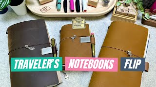 🔴 Travelers Notebook Planner LineUp Flip Through  Explore with Me LIVE [upl. by Ardnwahsal]