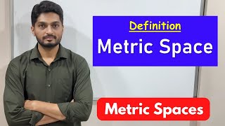 Metric Spaces  Lecture 1  Definition of Metric Space [upl. by Silliw208]