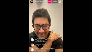 Aamir Khan Full Live On his Birthday  Confirms Andaz Apna Apna 2 With Salman Khan [upl. by Andryc]