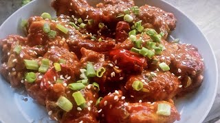 Restaurant Style Schezwan Chicken Recipe Indo Chinese Chicken Recipe Swees Foodlab [upl. by Eimarrej]