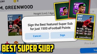 GREENWOOD is the Best Super Sub in Pes⚡  Best Featured to Redeem from Shop • Pes2021 [upl. by Brick296]