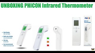 UNBOXING PHICON Infrared Thermometer [upl. by Imoin]