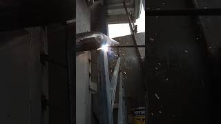 Fullwelding of railing welding shortsvideo [upl. by Kelam]