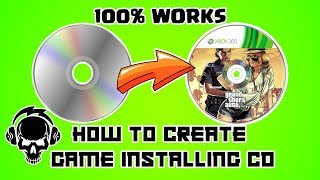 How to create a game installing CDDVD  How to burn game into a disc  PowerIso  GameLeast [upl. by Ydnim184]