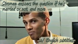 Stromae answers the question if hes married or not and more w English Subtitles [upl. by Medardas]