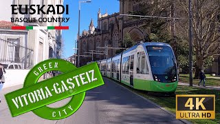 DRIVING VITORIAGASTEIZ Alava Basque Country SPAIN I 4K 60fps [upl. by Baruch]