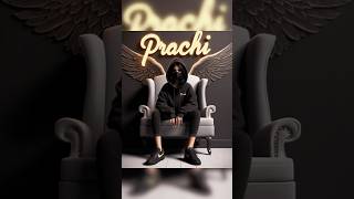 New Trending 3d Ai Name Status 💫 Prachi Name video 🫰🏻 capcuttemplate nameart bing prachi dpz [upl. by Annaoj]