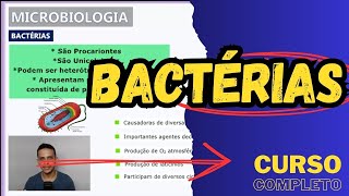 BACTÉRIAS  Características gerais  Microbiologia  Aula 7 [upl. by Dolley674]