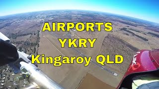 AIRPORT YKRY Kingaroy QLD  Takeoff and Landing a Plane [upl. by Anos585]