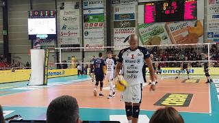 KIOENE PADOVA VS ALLIANZ MILANO VOLLEY SERIE A MASCHILE 2019 HERNANDEZ amp YUKI ISHICAWA TOP [upl. by Hanyaz494]