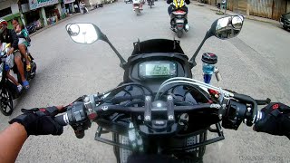 BURGMAN NAKED HANDLEBAR 🔥 motovlog nakedhandlebar suzukiburgmanstreet125 [upl. by Douglass]