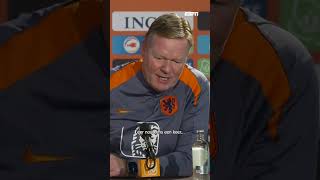 Ronald Koeman 🆚 Valentijn Driessen quotHelaas selecteren ze niet door bij de krantquot 🫣 [upl. by Nnauol]