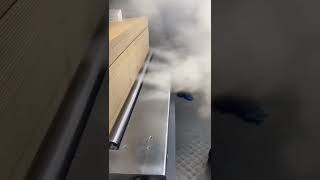 The process of humidifying cardboard [upl. by Oisor]