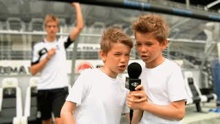 Marcus amp Martinus  RBK fotballskole 2012 [upl. by Greenebaum]