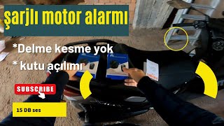 motoru delmeden kesmeden alarm nasıl takılır hangi şarjlı alarmı takabilirim Çinden alarm almak [upl. by Trent374]