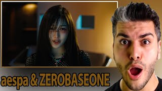 aespa 에스파 Supernova MV Teaser 1 amp ZEROBASEONE 제로베이스원 Feel the POP MV Teaser 2 REACTION [upl. by Ellennej]