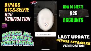 New Bypass N26 Kyc Newest Bypass N26 Selfie Step by Step Guide to Create N26 Account [upl. by Hiltan]