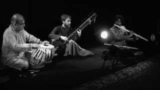 Sitar Bansuri Tabla trio  Rishab Prasanna amp Sandip Banerjee amp Nicolas Delaigue [upl. by Henden]