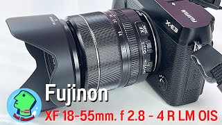 Fujinon 1855 f284mm for Fujifilm รีวิว [upl. by Luhem499]