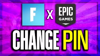 How to Change Parental Control Pin On Epic GamesFortnite [upl. by Akinor692]