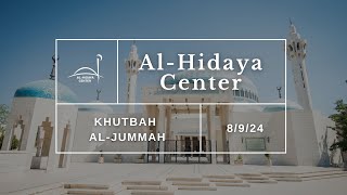 Jummah Livestream  8924  Second Khutbah  Shaykh Djafer Sebkhaoui [upl. by Ahseuqal198]