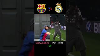 Hala Madrid o busca barća 🤍 football halamadrid barca mbappe [upl. by Hsevahb]