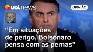 Bolsonaro tem plano de fuga desde 2021 convém vigiar diz Josias de Souza [upl. by Yelbmik]