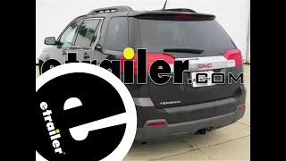 etrailer  Trailer Hitch Installation  2012 GMC Terrain  DrawTite [upl. by Body]