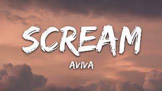 AViVA  SCREAM Lyrics [upl. by Airdnazxela]