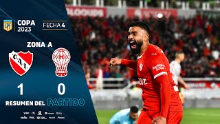 CopaDeLaLiga 2023  Fecha 4  resumen de Independiente  Huracán [upl. by Garmaise]