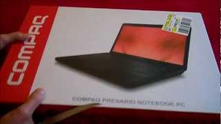 Compaq Presario CQ57 Laptop Unboxing  Thoughts [upl. by Willin563]