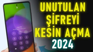 Android Unutulan Şifresi Nasıl Açılır  Telefon Parola SIFIRLAMA 2024 [upl. by Hospers]