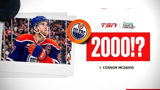 Dominos Thats Hockey Will McDavid become NHLs second ever 2000point player [upl. by Peddada]