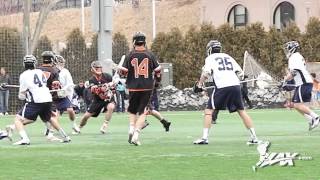 Froccaro Tallies Ten Against Yale  Laxcom Quick Clips [upl. by Lac]