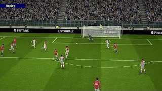 Leo Messi at his best 😈  Manchester United vs Club Necaxa Full Match  eFootball Gameplay [upl. by Hacim696]