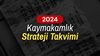 2024 KAYMAKAMLIK Sınavı  Çalışma Strateji  Yol Haritası [upl. by Ahselyt]