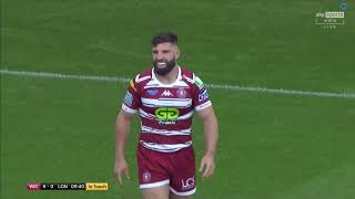 Wigan Warriors vs London Broncos  Full Match Rugby  Betfred Super League 2024 [upl. by Anirahs]