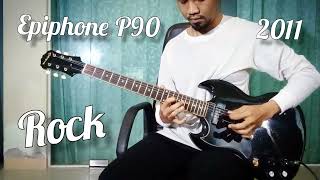 Epiphone SG Special P90 2011  Rock [upl. by Aissatan65]