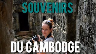 TOP 10  MEILLEURS SOUVENIRS DU CAMBODGE [upl. by Berstine]