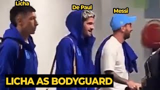 Lisandro Martinezs new role as Messis bodyguard as Argentina faces Venezuela  Man Utd News [upl. by Aicats]