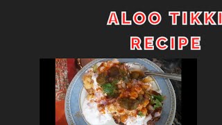 Aloo tikki recipe streetstyle tastyfood [upl. by Epul]