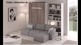 Vidéo  Utilisation lit escamotable [upl. by Salsbury]