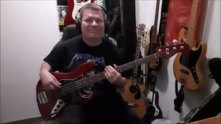 Metallica Wasting My Hate bass cover [upl. by Cowan]