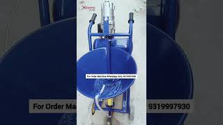 Air Compressor Machine Spraying Techniques aircompressor paintsprayer puttywork [upl. by Allicirp]