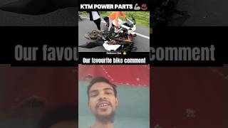 Accident 😞 ll KTM power parts 💪 sigma 👿 automobile rider ktm power youtubeshorts [upl. by Eikcor]