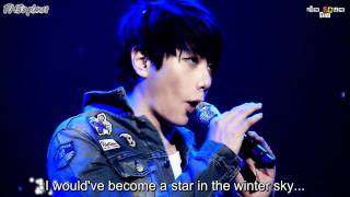 Engsub Park Hyo Shin  Snow Flower GIFT Plus concert  remake [upl. by Adnalro351]