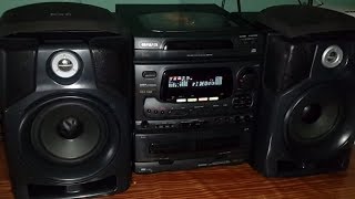 Aiwa Nsx520 con Speaker Aiwa Sxfnv800 1080p [upl. by Chap792]