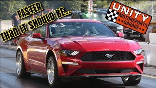 Simple Ecoboost MODS that RIP David Vizard runs Personal best at Shadyside Dragway [upl. by Cornelia]